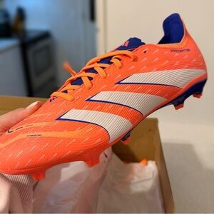 adidas Orange and Blue Athletic Shoes